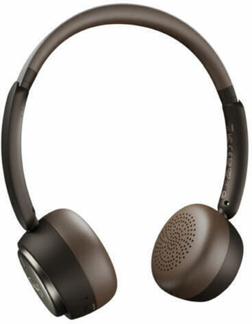HiFuture Turbo 3 Wireless Bluetooth On Ear Headphones with 40 Hours Playing Time Brown