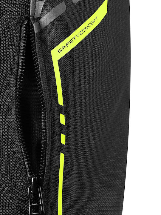 Seca Airflow III Summer Men's Riding Jacket Black/Red/Fluo