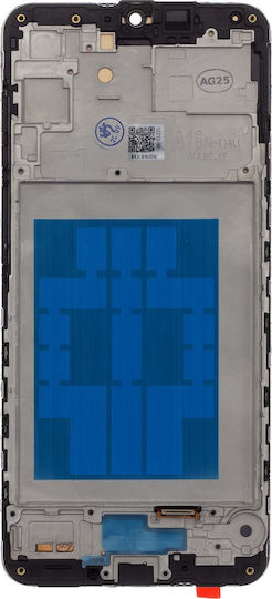 Οθόνη Display + mit Touch-Mechanismus und Rahmen für Samsung A166 Galaxy A16 5G (Schwarz)