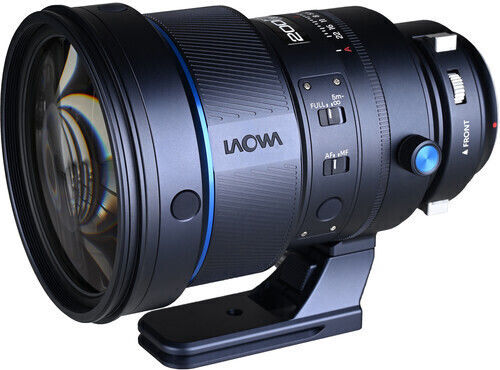 Laowa Full Frame Φωτογραφικός Φακός 200mm f/2 Σταθερός για Canon EF Mount Μαύρος
