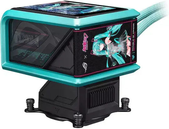 Asus ROG Ryuo IV 360 ARGB Hatsune Miku Edition Υδρόψυξη AIO CPU με 3 Ανεμιστήρες 120mm