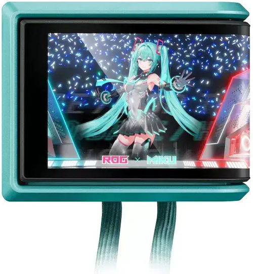 Asus ROG Ryuo IV 360 ARGB Hatsune Miku Edition Υδρόψυξη AIO CPU με 3 Ανεμιστήρες 120mm