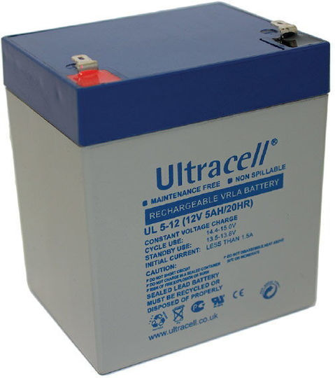 Ultracell Batterie 12V 5Ah
