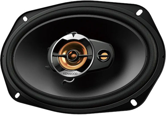 Kenwood KFC-S6977EX Ηχείο Αυτοκινήτου 6x9" με 130W RMS (3 Δρόμων) Τεμάχιο