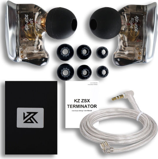 Kz Zsx Terminator In-ear Headphones Iem Wired Hybrid
