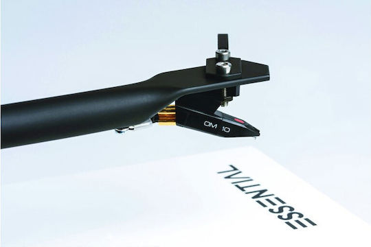 Pro-Ject Audio Essential III + Ortofon OM10 Πικάπ με Belt Drive και Προενίσχυση Μαύρο