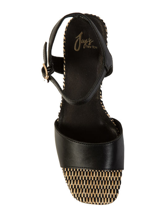 Leather Black Sandals