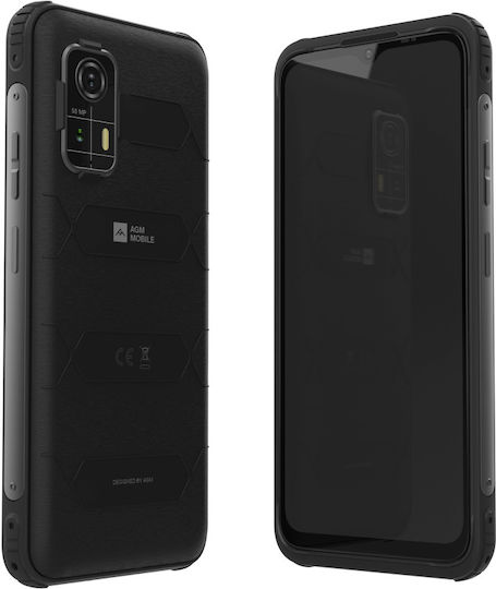 AGM H Max Dual SIM (8/256GB) Ανθεκτικό Smartphone Μαύρο