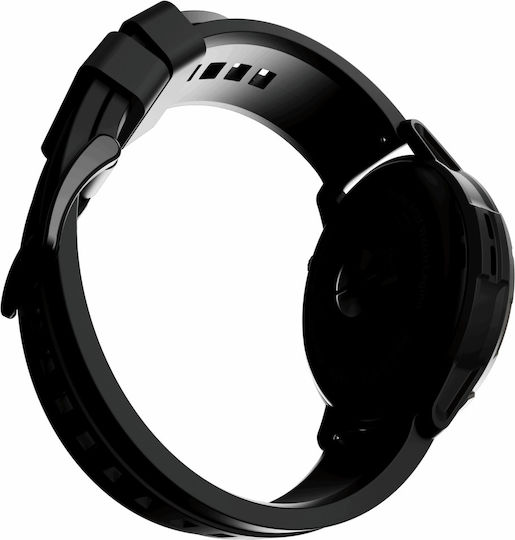 AGM Legion Smartwatch με Παλμογράφο (Μαύρο)