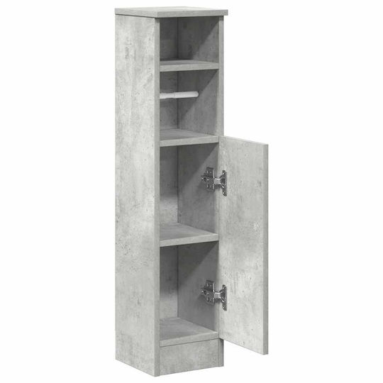 vidaXL Стенна Баня Колона 20.5x22x90см Сива