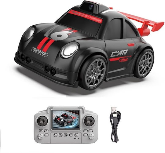 Kalaxio Mini RC Drift Racing Car Remote Control Drift Car FPV WiFi with Memory Card and Remote Control White with Camera