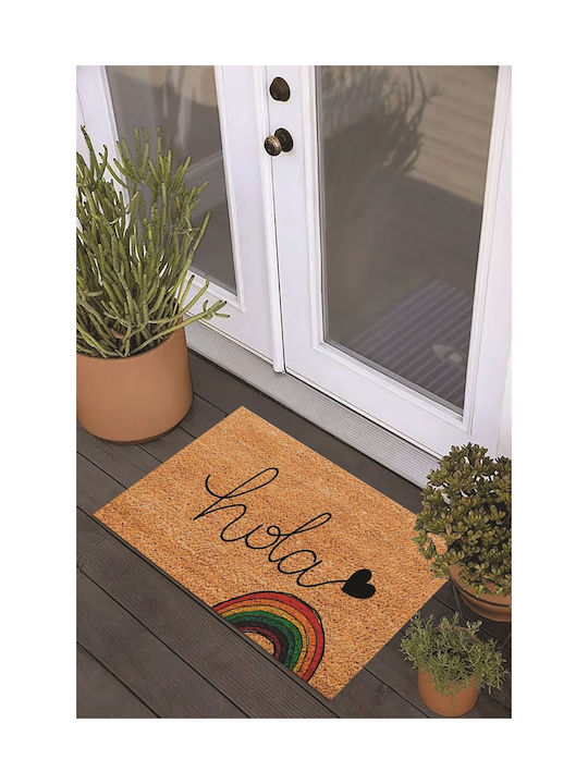 SteweHome SteweHome Multicolour Non-Slip Entrance Doormat 60x40cm