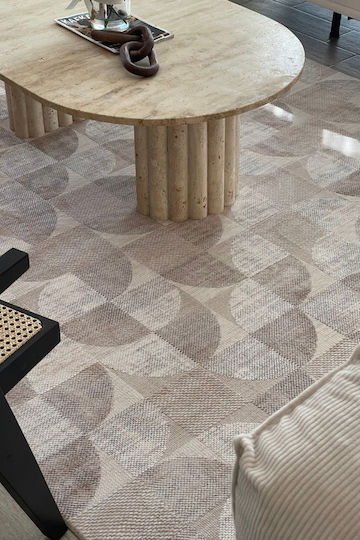 SteweHome Beige Runner Rug 80x250cm