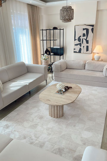 SteweHome Beige Runner Rug 80x250cm