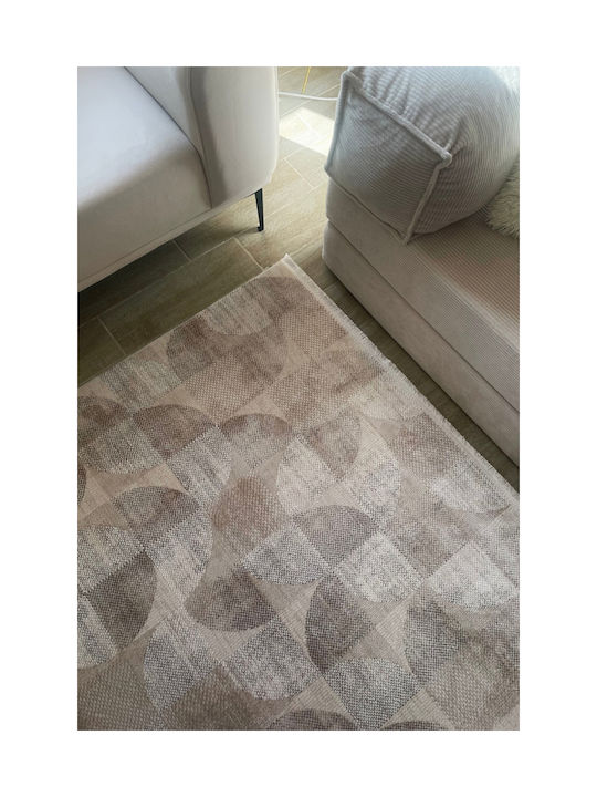 SteweHome Χαλί Ορθογώνιο Μπεζ 120x150cm