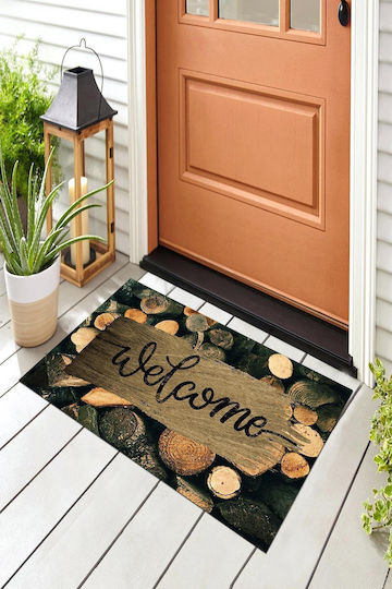SteweHome Entrance Doormat Orange 70x45cm STE-032201-P32201 Orange