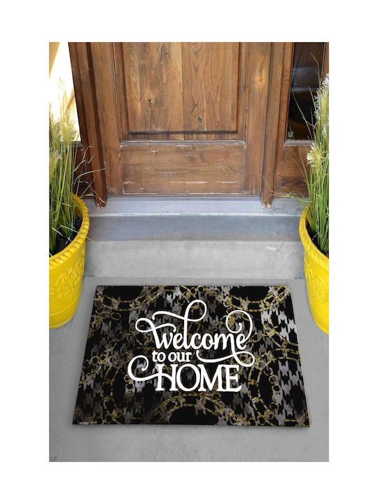 SteweHome SteweHome Non-Slip Orange Entrance Doormat 70x45cm