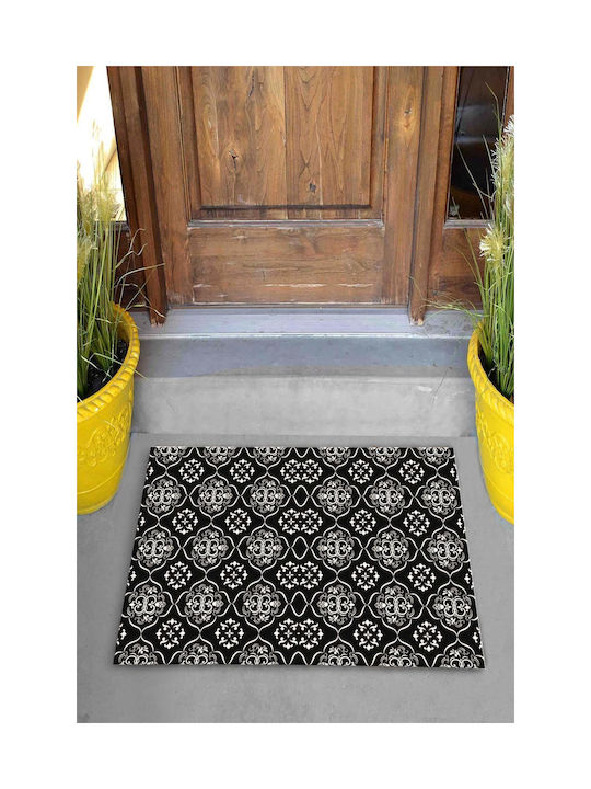 SteweHome Non-Slip Orange Entry Doormat 70x45cm