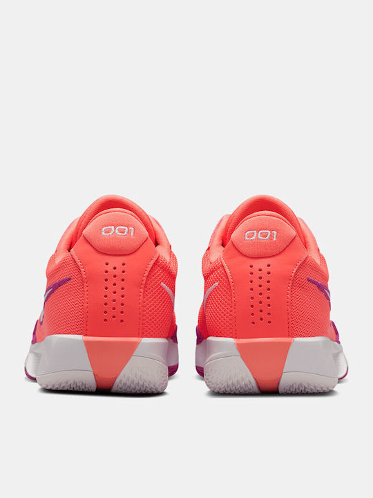 G.T. Cut Academy Low Basketball Shoes Mango / White / Dark Pink