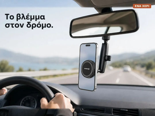 Swissten Suport Auto pentru Telefon cu magnet MagSafe Neagră