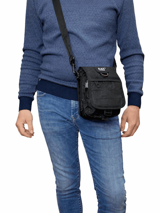 Men's Shoulder Crossbody Bag Black