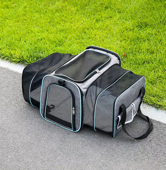 Aster Star Dog Carrying Bag for Dog and Cat PT-TR-CB-001 Gray Exp M