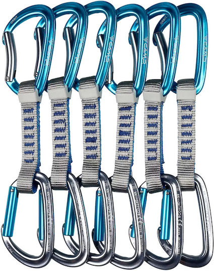 Camp Orbit Express Ks 12 Cm Climbing Quickdraws 6-pack Grey Blue Blue