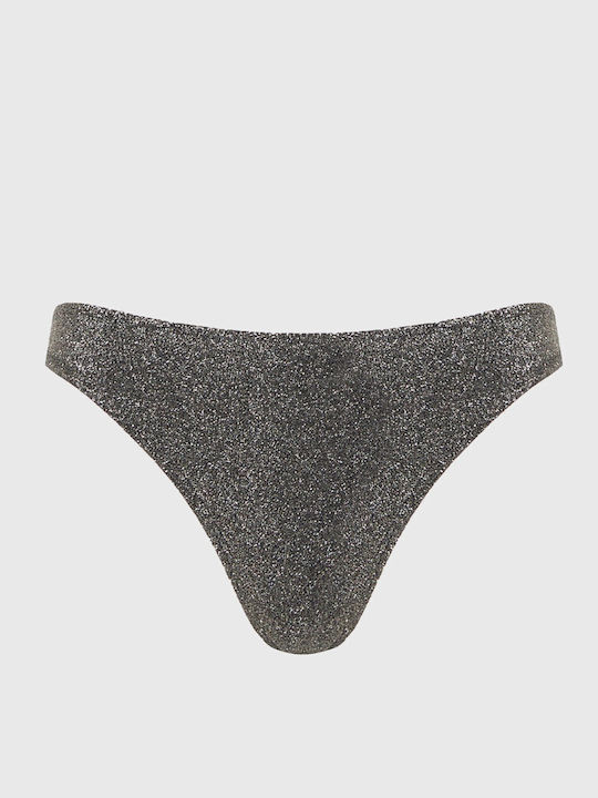 Bikini Slip Ασημί