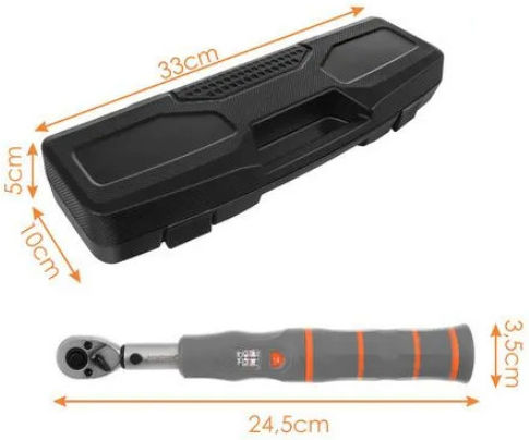 Drehmomentschlüssel Antriebsgröße 1/4" Ropí 2-26 Nm