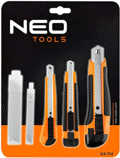 Set Utility Messer Schneidemesser 18 Mm 9 Mm Neo