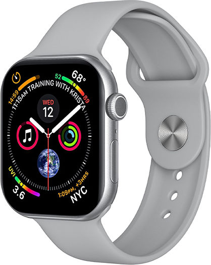 XO W11 Pro Aluminium 46mm Smartwatch (Ασημί)