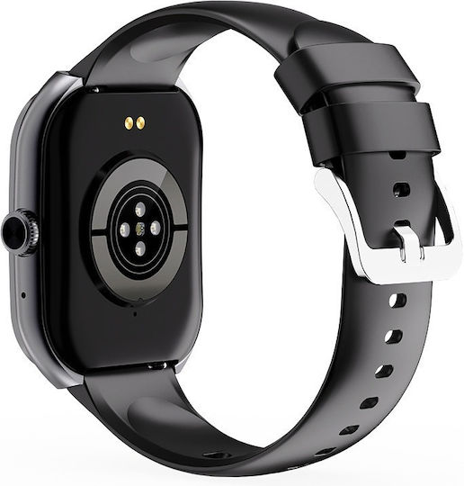 Awei H46 Smartwatch mit Herzfrequenzmesser Schwarz