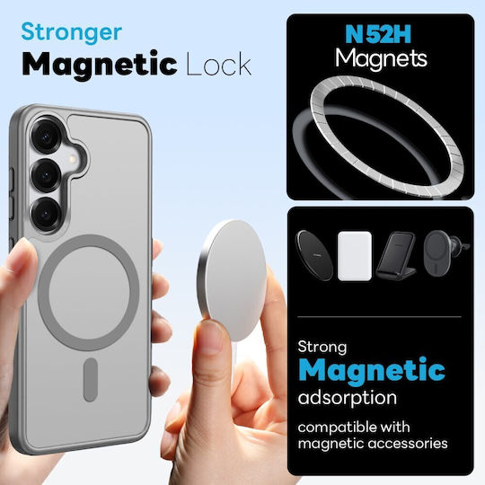 Northjo Σετ Προστασίας 5 Σε 1 Back Cover Πλαστικό Γκρι (Galaxy S24)