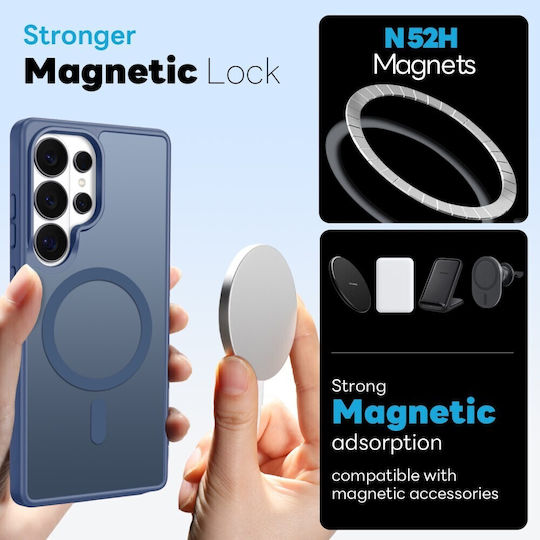 Northjo 5 In 1 Protection Set Back Cover Plastic Blue Galaxy S26 Ultra