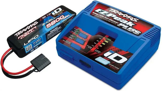 Traxxas Ez-peak Plus Încărcător Pachet 1x 2s Lipo 5800 25c