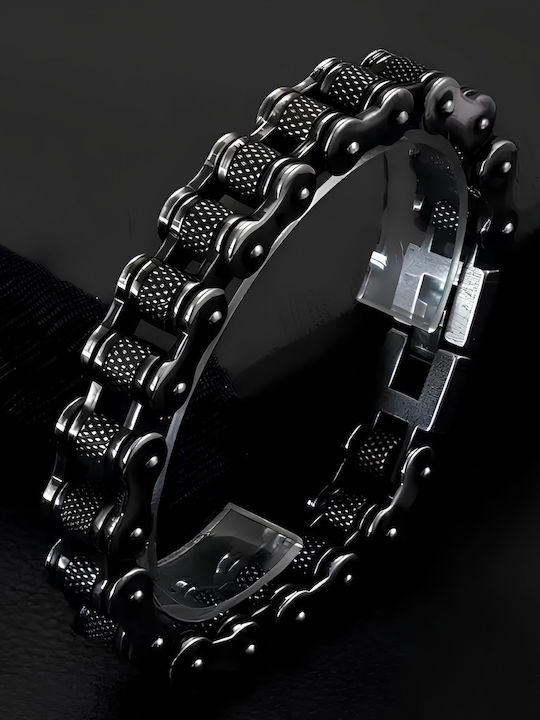 Herren Armband aus Leder 23cm