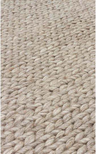 SteweHome Χειροποίητο Χαλί Διάδρομος Καφέ 80x150cm