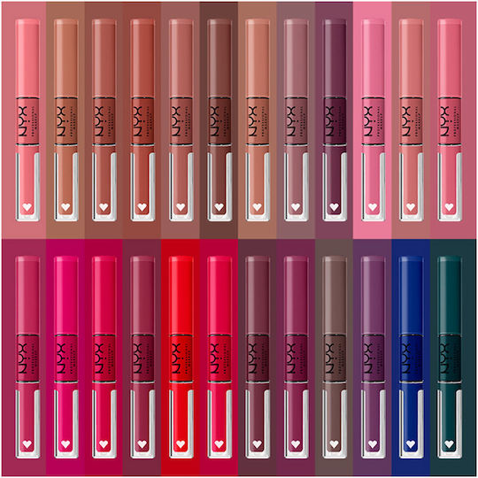 NYX Professional Makeup Shine Loud High Lip Color Течен Червило Прозрачен 07 Глобален гражданин 6.5мл