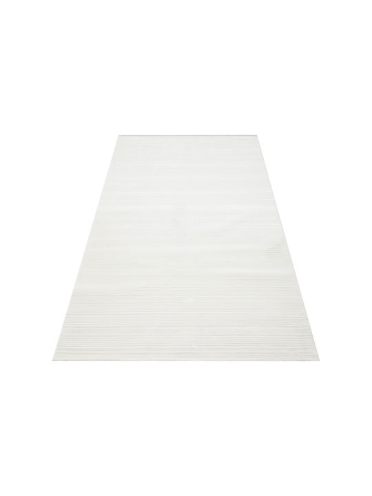 SteweHome Αντιολισθητικό Χαλί Ορθογώνιο Λευκό 100x300cm