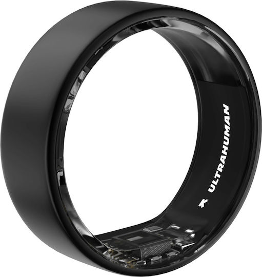 Ultrahuman Air Smart Ring 20.6mm Αδιάβροχο με Παλμογράφο Matte Gray