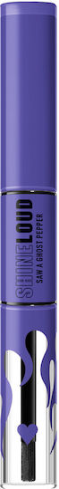 NYX Professional Makeup Shine Loud Hot Sauce Υγρό Κραγιόν 36 Saw a Ghost Pepper 8ml