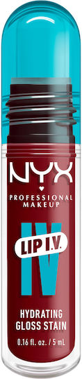 NYX Professional Makeup Lip IV Long Lasting Liquid Lip Stain 13 Cranberry Splash 5ml