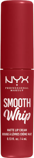 NYX Professional Makeup Smooth Whip Matte Lip Cream Υγρό Κραγιόν Matte Velvet Robe 4ml
