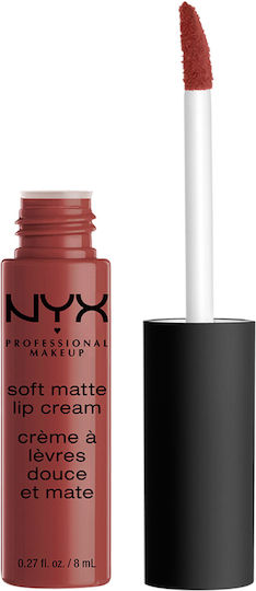 NYX Professional Makeup Soft Matte Lip Cream Long Lasting Liquid Lipstick Matte 32 Rome 8ml
