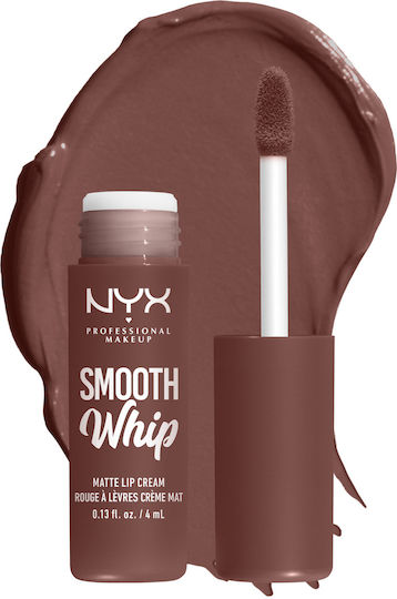 NYX Professional Makeup Smooth Whip Matte Lip Cream Υγρό Κραγιόν Matte Thread Count 4ml