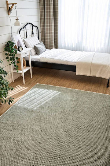 SteweHome Αντιολισθητικό Χαλί Ορθογώνιο Πράσινο 150x300cm