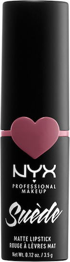 NYX Professional Makeup Suede Matte Lipstick Matte 28 Soft Spoken 3.5gr