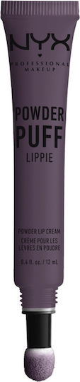 NYX Professional Makeup Powder Puff Lippie Powder Lip Cream Υγρό Κραγιόν 19 Detention 12ml