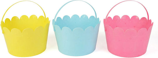 Osterkorb Griff 20x13 Cm 3 Verschiedene Farben