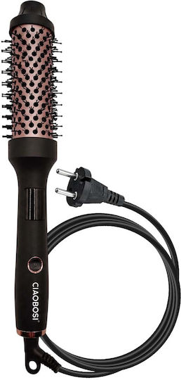 Avizar 55W Keramik Elektrische Haarbürste Für Haarglättung Hochleistungs-Schwarz